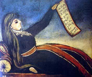 Niko Pirosmanashvili Reclining Woman china oil painting image